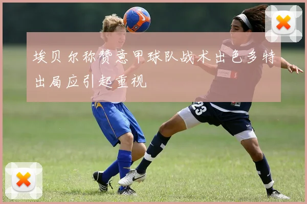 埃贝尔称赞意甲球队战术出色多特出局应引起重视